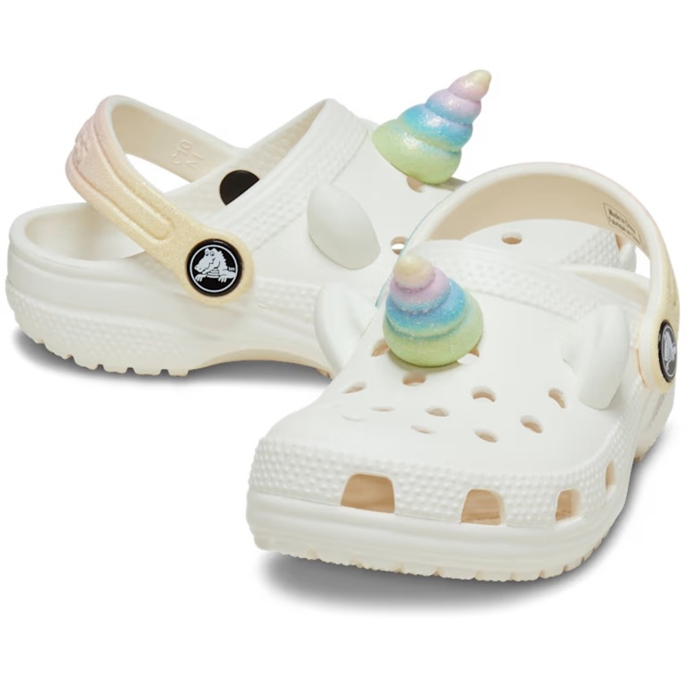 Toddler Classic Rainbow Unicorn CROCS